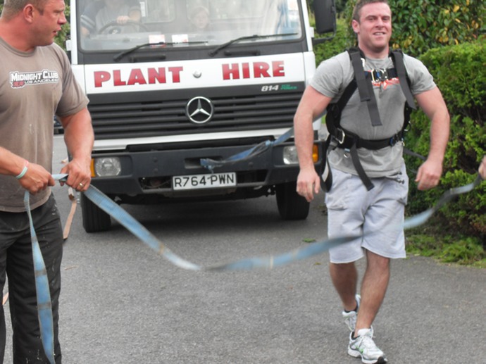 Truck pull training